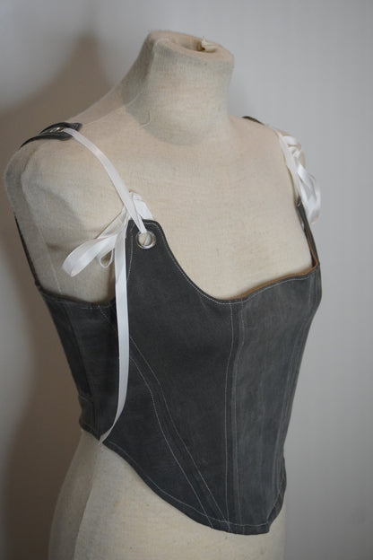 Corset “Gris-marrón” XS/S