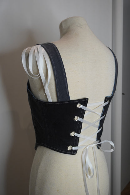 Corset “Tejano-negro” XS/S