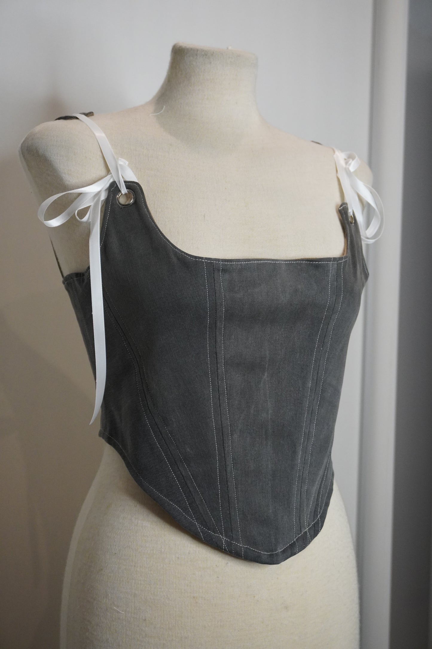 Corset “Gris-marrón” XS/S